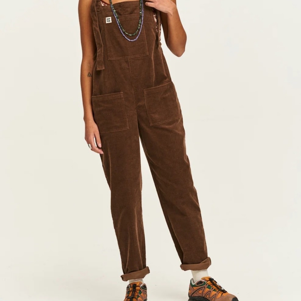 Lucy & Yak Original Dungaree Organic Corduroy Size 12